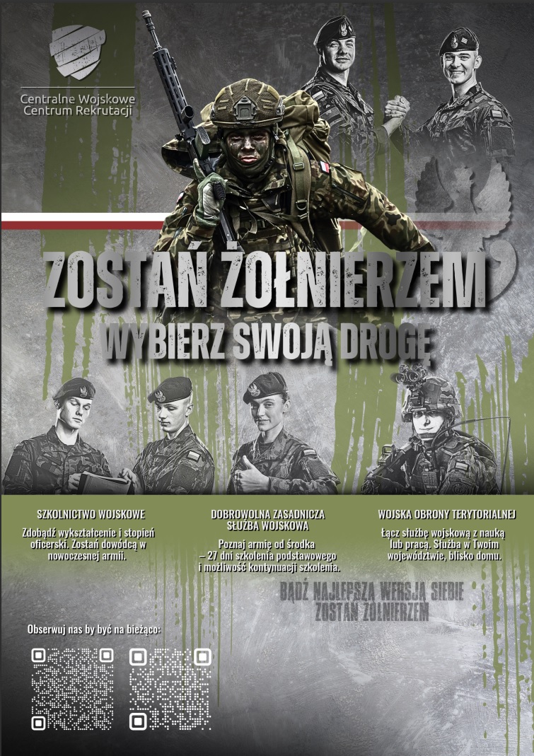 Informacja o systemie rekrutacji do Wojska Polskiego