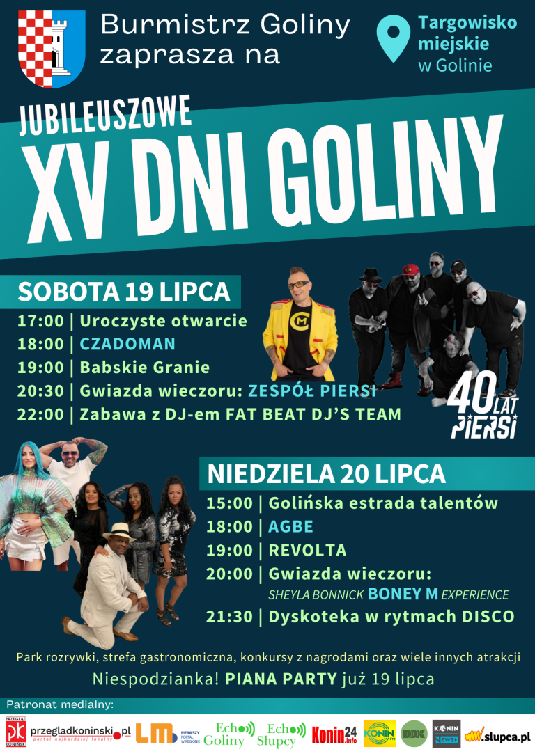 Zaproszenie na Dni Goliny 19-20 lipca 2025 r.