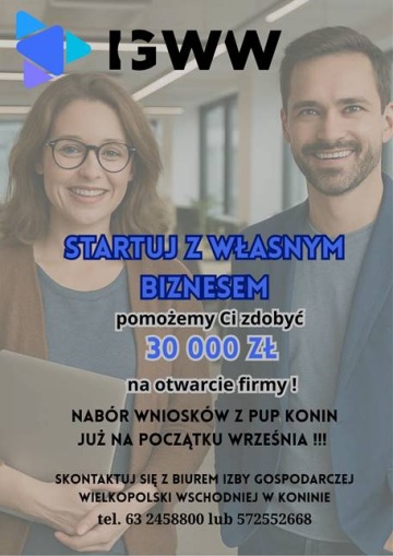 Startuj z własnym biznesem!