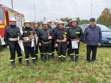 Udział OSP Przyjma w Powiatowych Zawodach Sportowo-Pożarniczych OLD BOY w Krzymowie